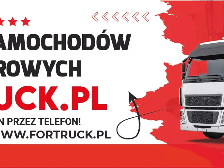 Projekt baneru reklamowego Kraków — ForTruck | Geometry Graphics