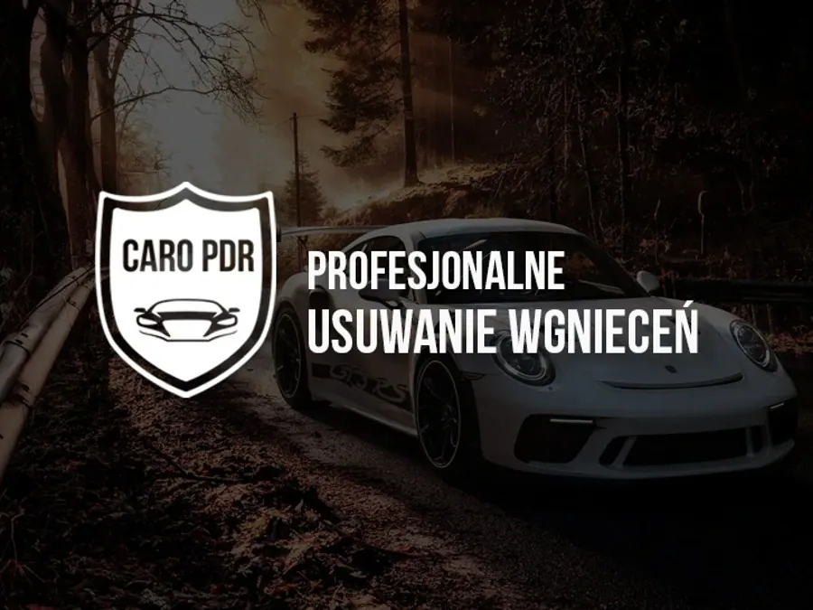 Projekt logo Kraków — Caro PDR Usuwanie Wgnieceń | Geometry Graphics