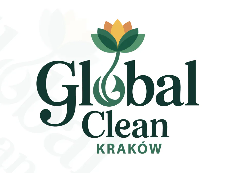 Projekt logo Kraków — Global Clean Firma Sprzątająca | Geometry Graphics