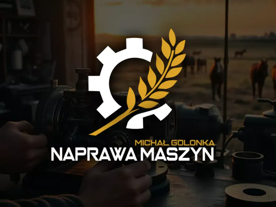 Projekt logo Kraków — Naprawa Maszyn Serwis Maszyn | Geometry Graphics