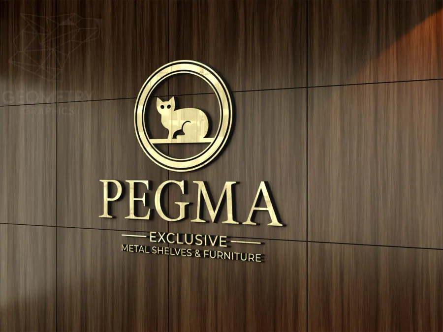 Projekt logo Kraków — Pegma Exclusive Nieruchomości | Geometry Graphics
