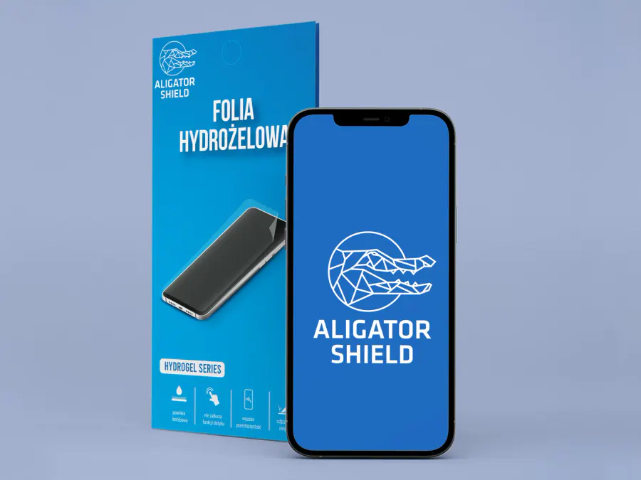 Wizualizacja produktu Kraków — Folia Hydrożelowa Telefon Opakowanie | Geometry Graphics