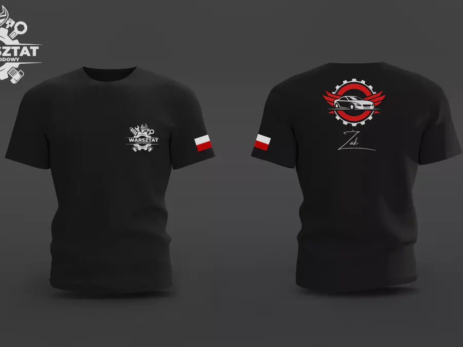 Wizualizacja produktu Kraków — Koszulka Cezary Zak | Geometry Graphics