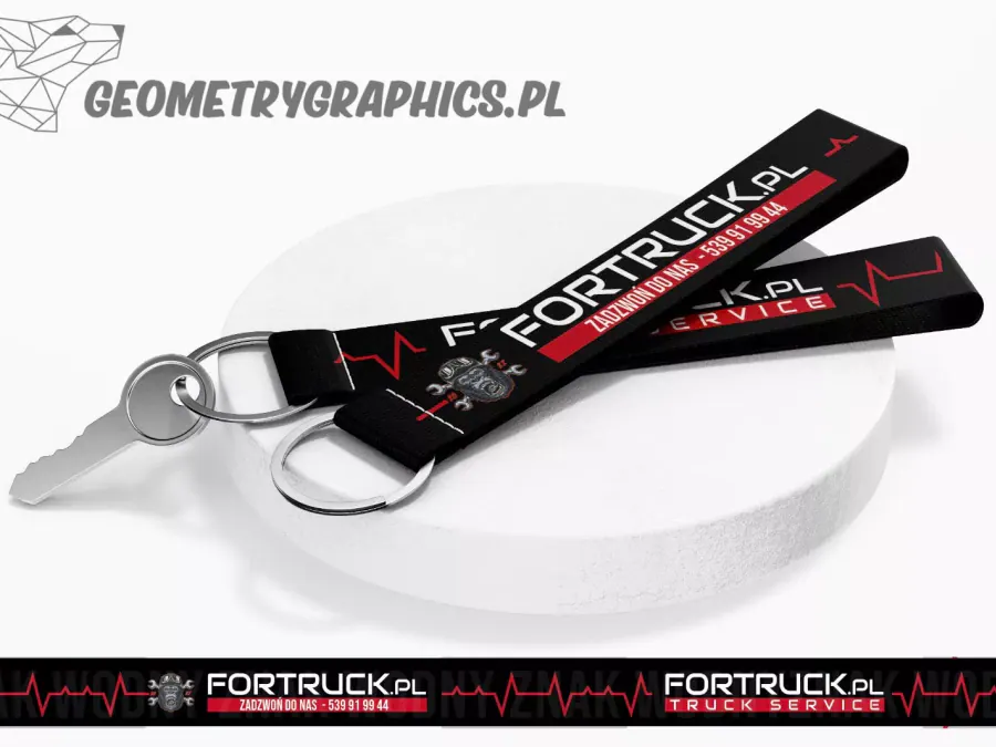 Wizualizacja produktu Kraków — Smyczki Reklamowe Mechanika ForTruck | Geometry Graphics