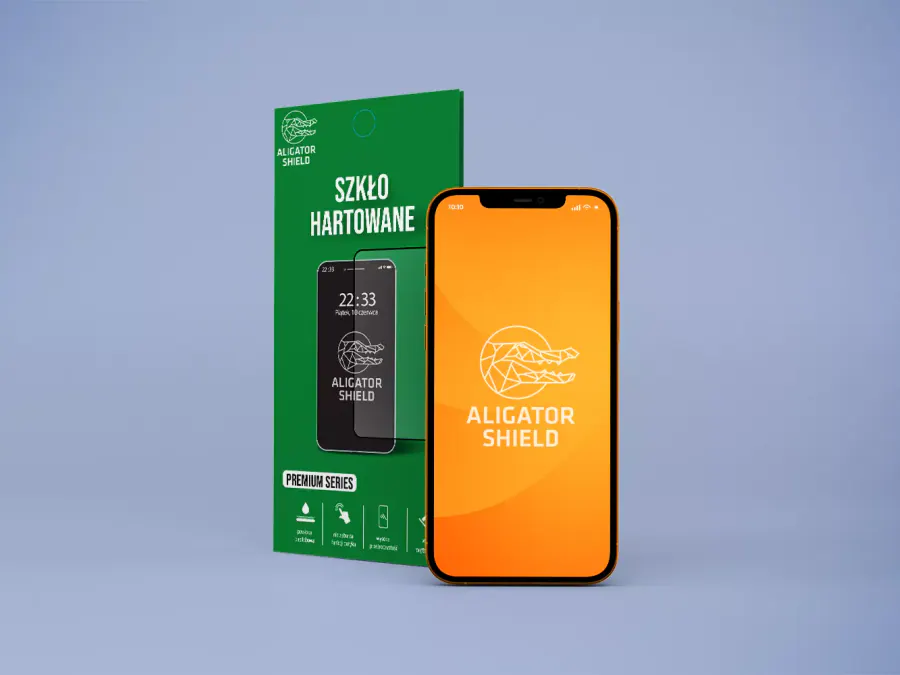 Wizualizacja produktu Kraków — Szkło Hartowane Opakowanie Na Telefon | Geometry Graphics