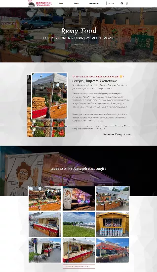 Projekt strony internetowej Kraków - RemyFood 
